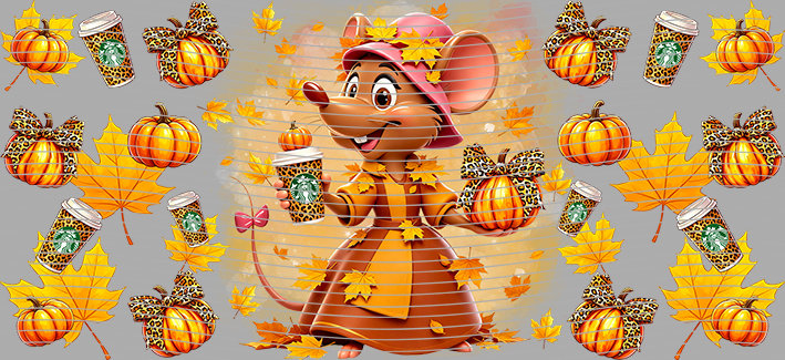 16oz Disney style-D-2196